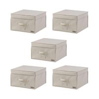 Set of 5 Rigid Compactor 2.0 Vacuum Storage Boxes - M