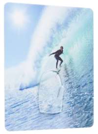 Surfer "Magic Hook" Self Adhesive Storage Hook