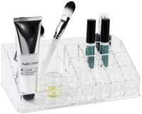 Multi-Compartment Make-up Organiser - Transparent