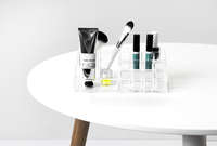 Multi-Compartment Make-up Organiser - Transparent