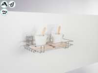 Bestlock Magic No Drilling Wall Mountable Kitchen Shelf Organiser