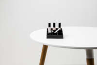 Nail Varnish Organiser with 9 Compartments - Black