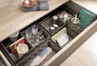 "Stan" Drawer Organiser with 5 Compartments - Taupe