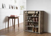 "Oxford" 4 Shelf Shoe Storage Rack