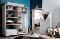 Compactor Ikat Vacuum Storage Trunk and Tote Set