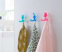 "Funny" Cat Suction Wall Hook - Pink