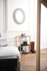 "Preppy" Stackable 4 Shelf Shoe Storage Rack