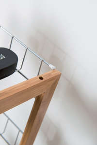 "Preppy" Stackable 4 Shelf Shoe Storage Rack