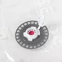 Pack of 5 space saving vacuum bags 'Aspispace' L - black