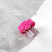 Pack of 5 space saving vacuum bags 'Aspispace' L - black