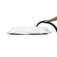 Pack of 5 space saving vacuum bags 'Aspispace' L - black