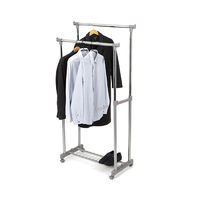 Alex Steel Adjustable Double Clothes Rail