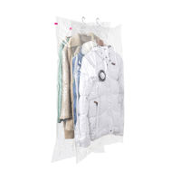 "Espace +" Set of 2 Space Saving Hanging Vacuum Bags - 1 Long and 1 Short