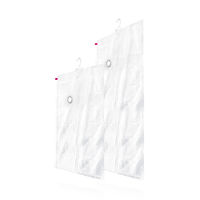 "Espace +" Set of 2 Space Saving Hanging Vacuum Bags - 1 Long and 1 Short