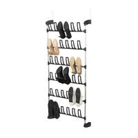 "Angela" Over Door Hanging Shoe Rack for 18 Pairs