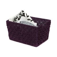 Storage basket 'Aunty'  plum colour - Large