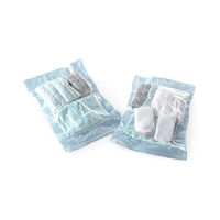 Set of 2 Small Manual Roll Up Space Saving Travel Storage Bags