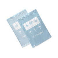 Set of 2 Small Manual Roll Up Space Saving Travel Storage Bags