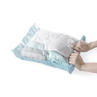 Set of 2 Small Manual Roll Up Space Saving Travel Storage Bags