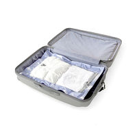 Set of 2 Medium Manual Roll Up Space Saving Travel Storage Bags