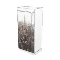 Empire State Metal Frame Portable Wardrobe