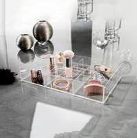 Transparent drawer organizer