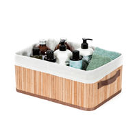 "Bamboo" Foldable Storage Basket