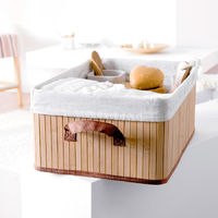 "Bamboo" Foldable Storage Basket