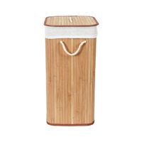 "Bamboo" Rectangle Foldable Laundry Basket