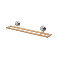 Bestlock Suction Wall Mountable Towel Holder - Bamboo
