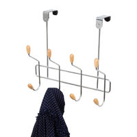 "Drop" 8 Hook Over Door Hanger