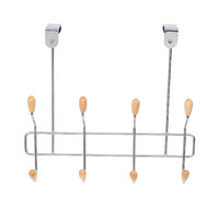 "Drop" 8 Hook Over Door Hanger