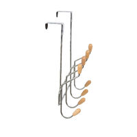 "Drop" 8 Hook Over Door Hanger