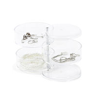 Swivel Jewellery Holder - Transparent