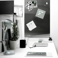 Magnetic Stainless Steel Kitchen Splashback and Memo Board - Large