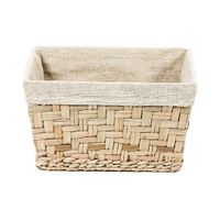 "Fiesta" Small Seagrass Storage Basket