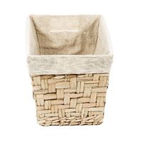 "Fiesta" Small Seagrass Storage Basket