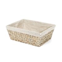 "Fiesta" Large Seagrass Storage Basket