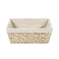 "Fiesta" Large Seagrass Storage Basket