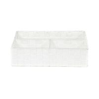 "Stan" Drawer Organiser with 3 Compartments - White