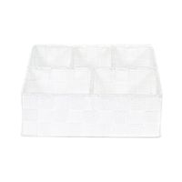 "Stan" Drawer Organiser with 5 Compartments - White