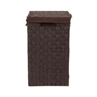 "Stan" Square Laundry Basket - Brown