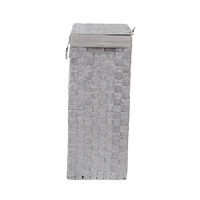 "Stan" Rectangle Laundry Basket - Grey