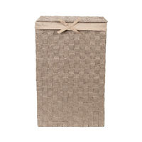"Stan" Rectangle Laundry Basket - Taupe
