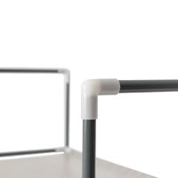 "Salome" Stackable 4 Shelf Shoe Rack