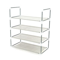 "Salome" Stackable 4 Shelf Shoe Rack