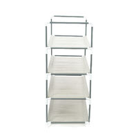 "Salome" Stackable 4 Shelf Shoe Rack