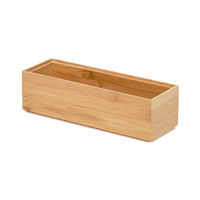 "Osaka" Medium Bamboo Storage Organiser Box
