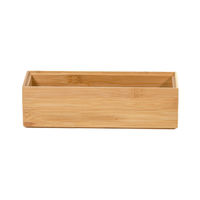 "Osaka" Medium Bamboo Storage Organiser Box