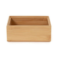"Osaka" Small Bamboo Storage Organiser Box